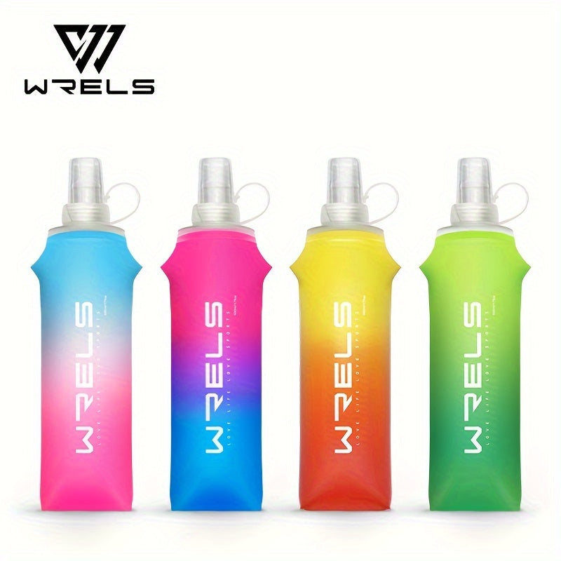 2pcs Collapsible Silicone Water Bottles - 8.5oz & 17oz, BPA-Free