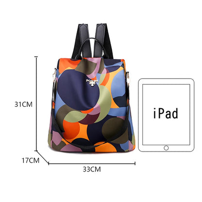 New Anti-Theft Waterproof colorful Bags for Girls