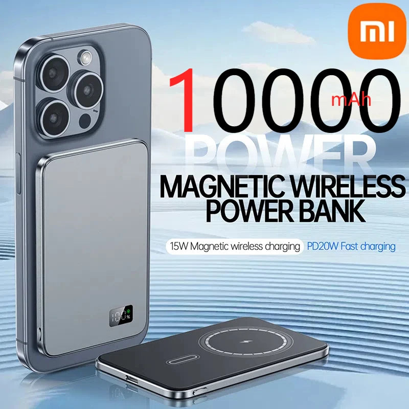 Xiaomi Thin Magnetic Wireless Power Bank PD25W Fast Charging