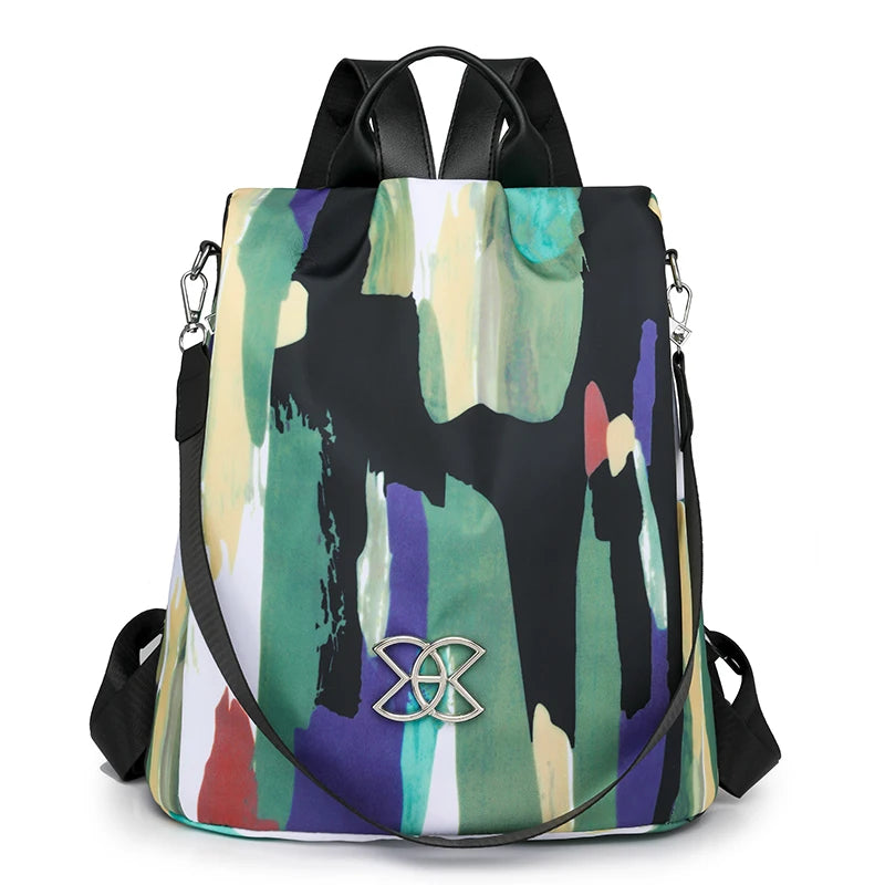 Casual Nylon artistic School Bag For Girls