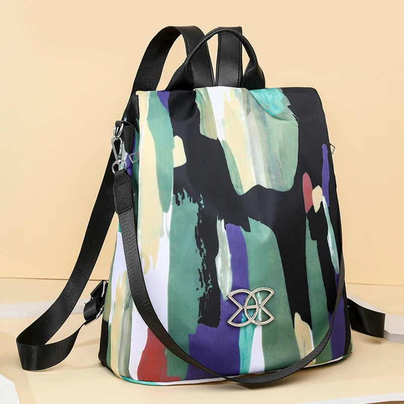 Casual Nylon artistic School Bag For Girls